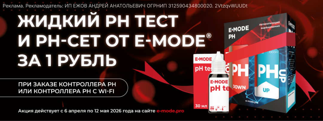 Акция PH Тест