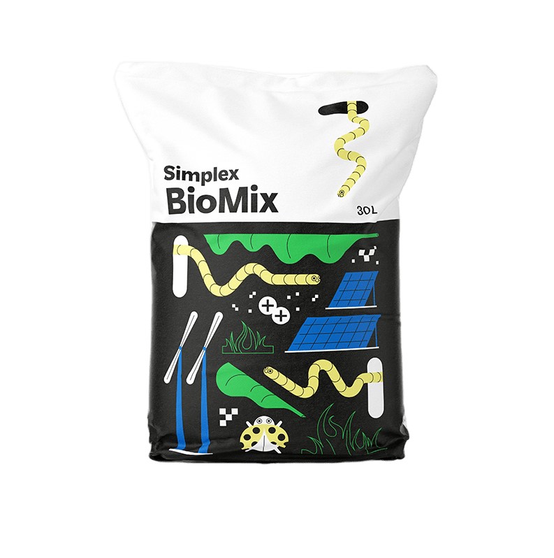 Simplex BioMix 30 л Органический субстрат почвосмесь