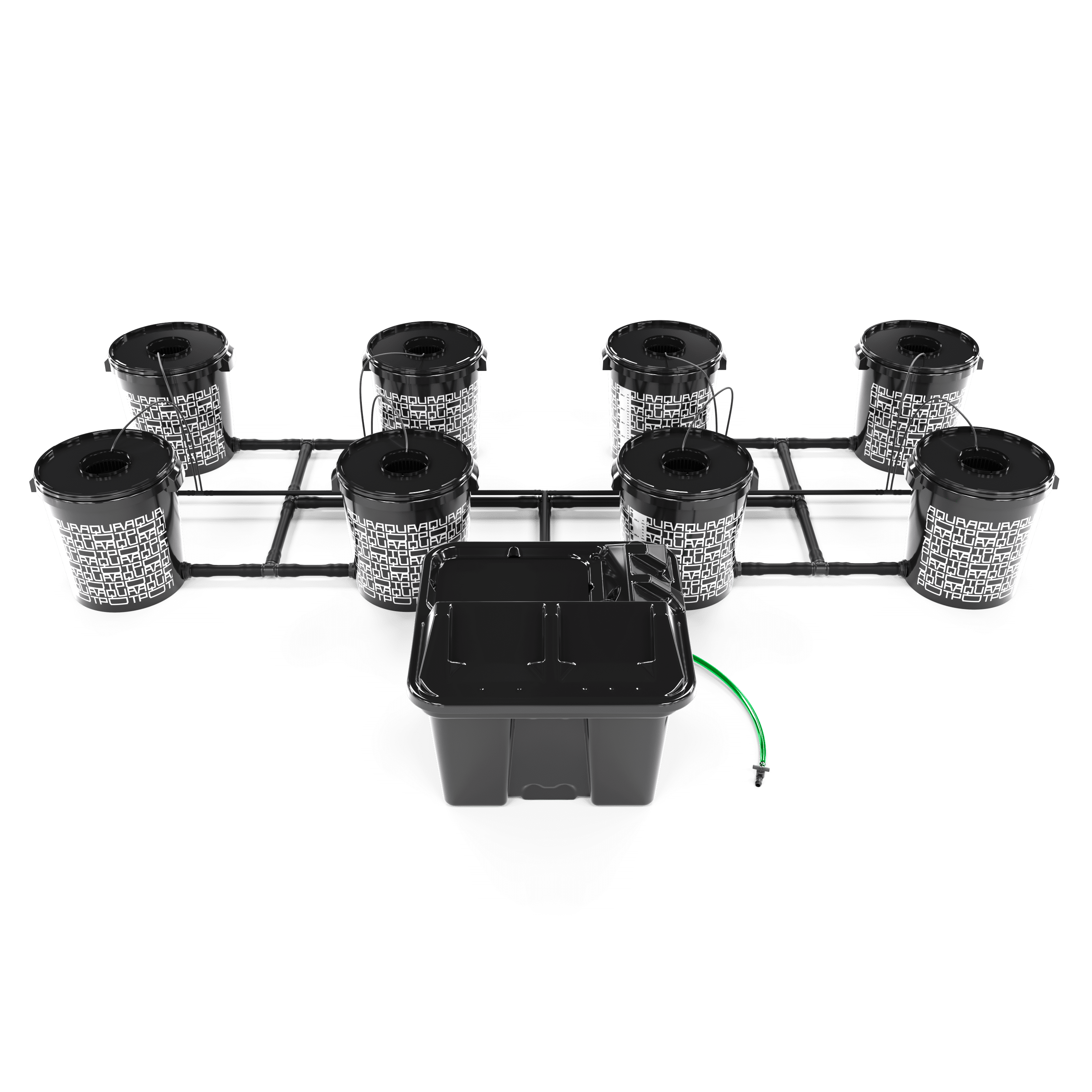АкваПот E-MODE® 8 Гидропонная система с растворным баком (RWT), 290 л, 8 растений