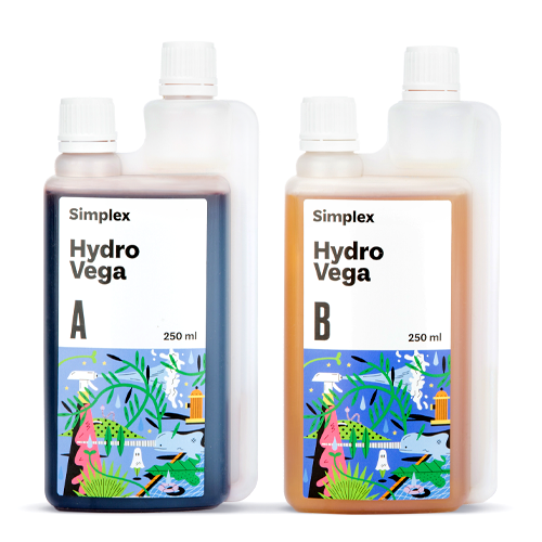 Simplex Hydro Vega A+B 0,25 л Удобрения для гидропоники для стадии вегетации