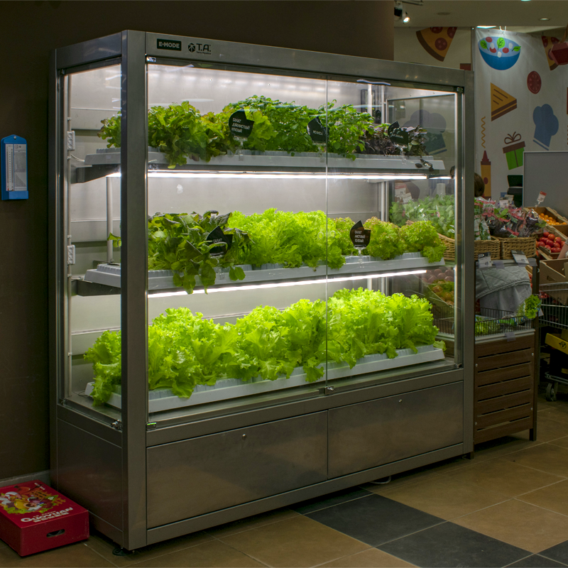 Харвестр (Harvester) Трехъярусная стеллажная гидропонная установка