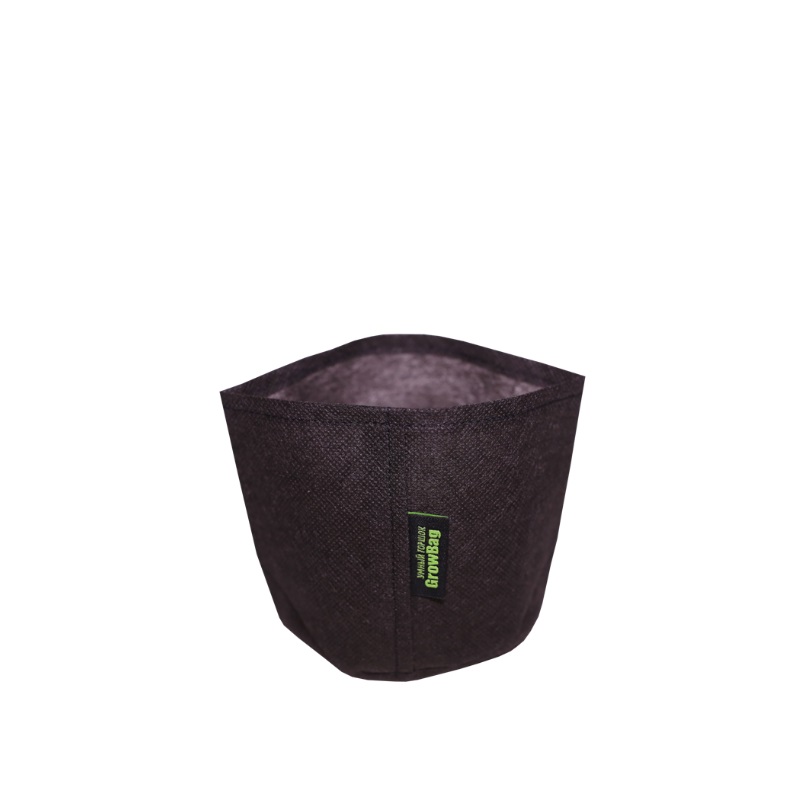GrowBag® Мини Черный (Mini) 1 л Умный текстильный горшок