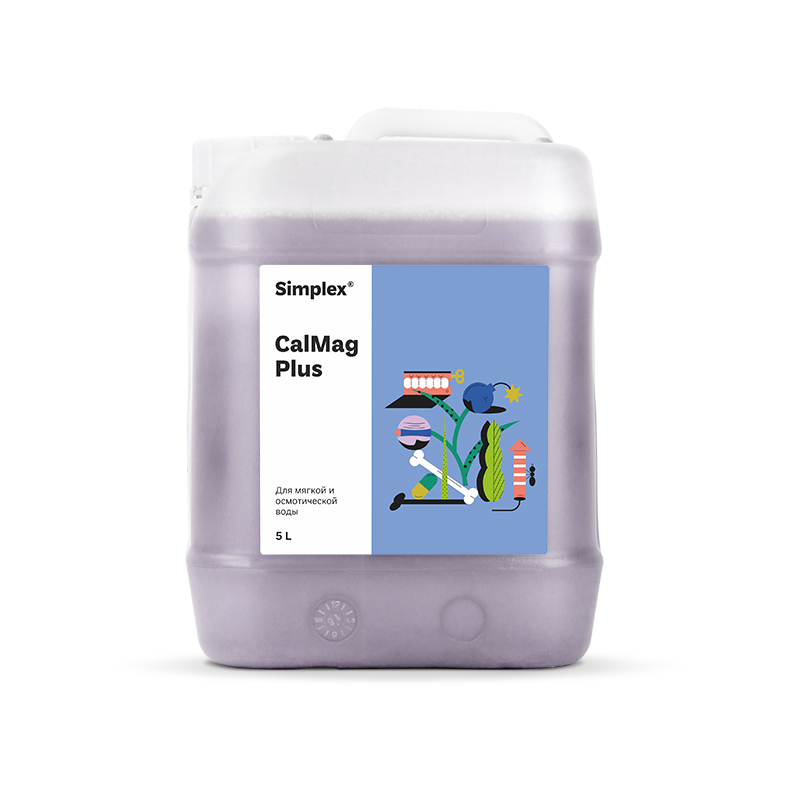 Simplex® КалМаг Плюс (CalMag Plus) 5 л Добавка для мягкой и осмотической воды