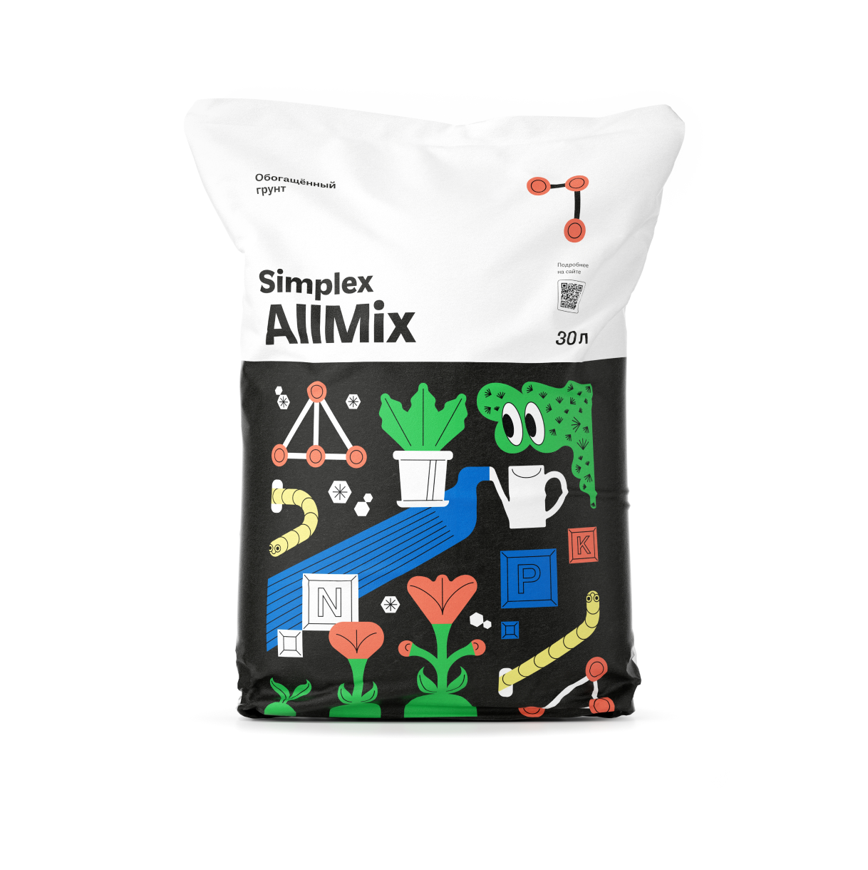 Simplex® ОллМикс (AllMix) 30 л Субстрат на основе торфа