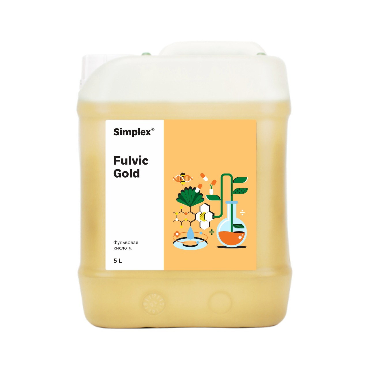 Simplex Fulvic Gold 5 л Экстракт фульвокислот