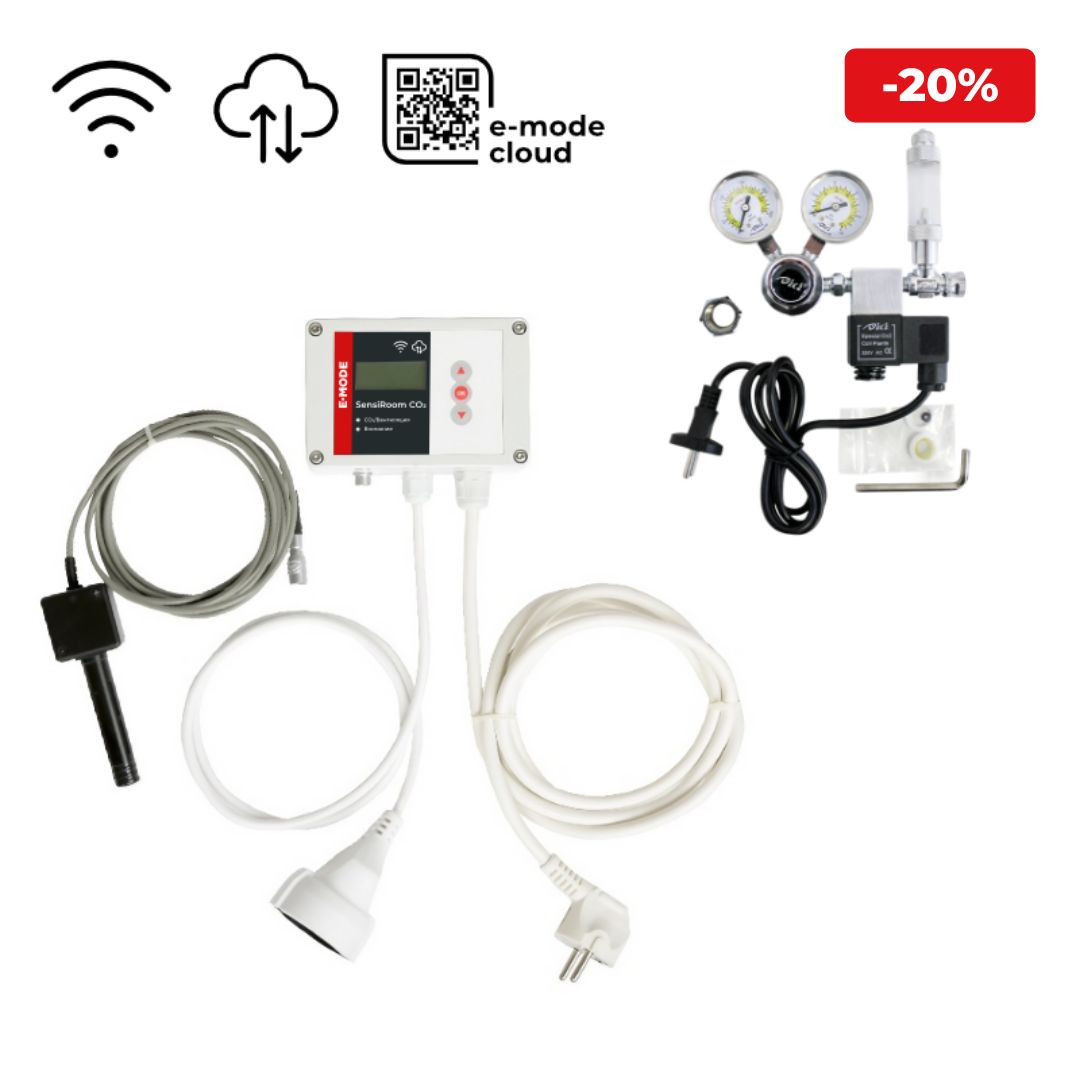 Комплект подачи СО2 «Контроллер CO2 с Wi-Fi + редуктор DICI®»
