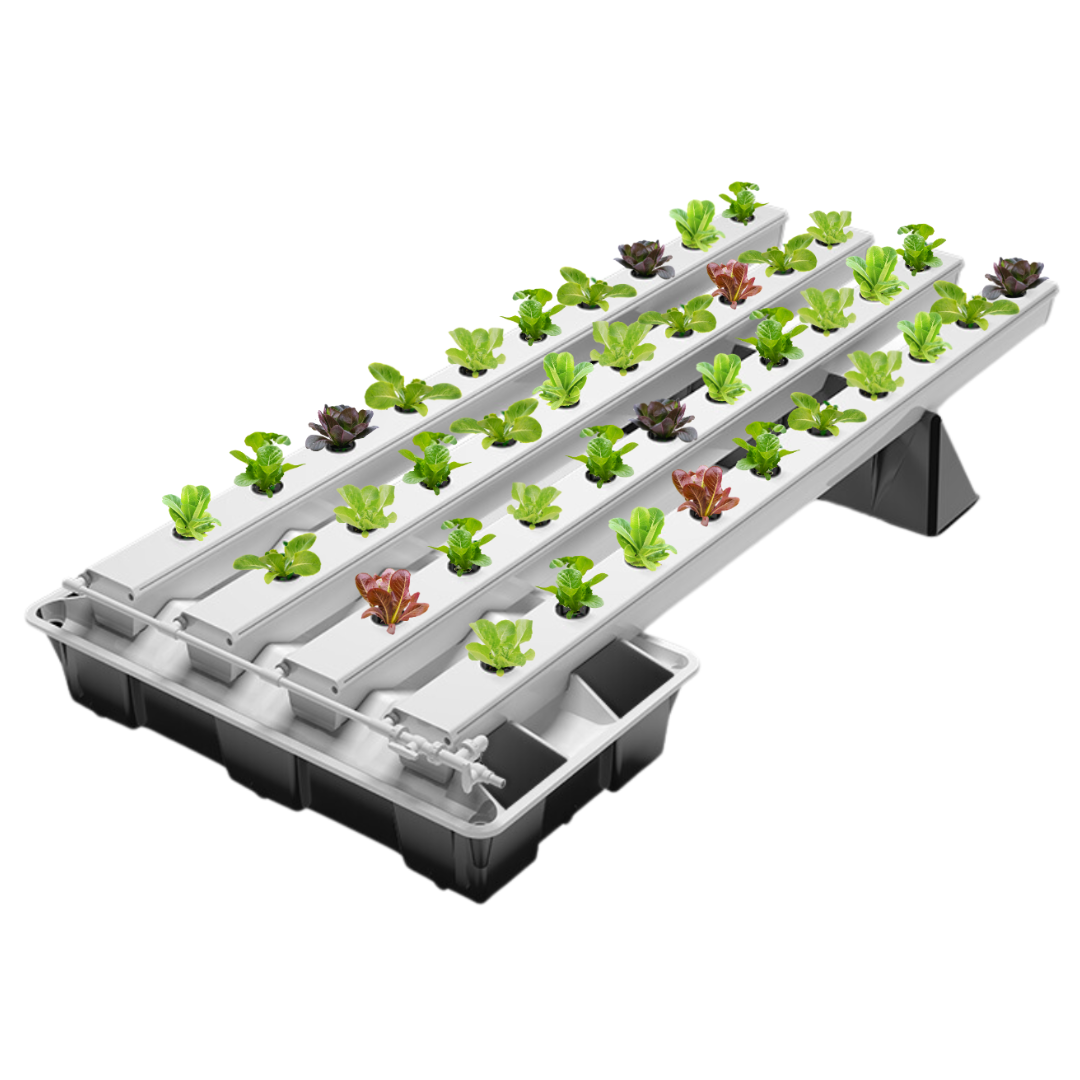 Кристалл Канальная система выращивания (NFT), 160 л, 40 растений