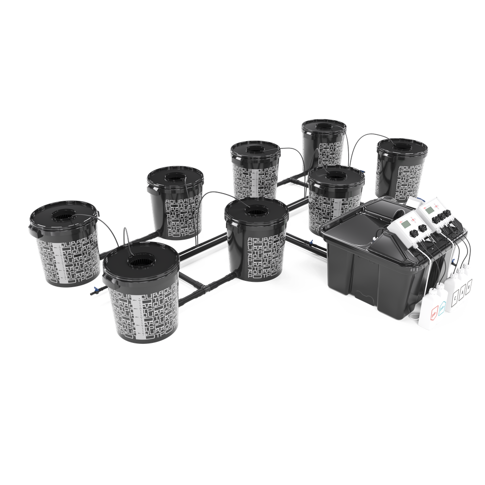 АкваПот E-MODE® 8 Гидропонная система с растворным баком (RWT), 290 л, 8 растений