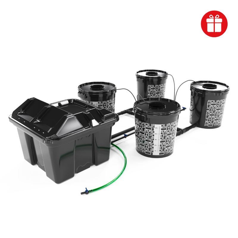 АкваПот E-MODE® 4 Гидропонная система с растворным баком (RWT), 170 л, 4 растения